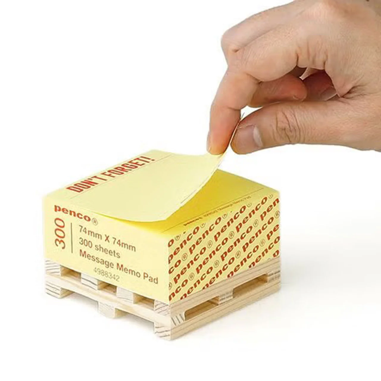 Memo Block on Pallet - Image 2