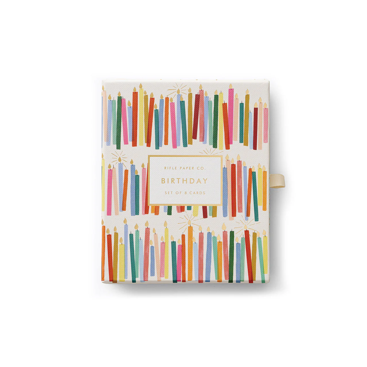 Birthday Candles Keepsake Card Box