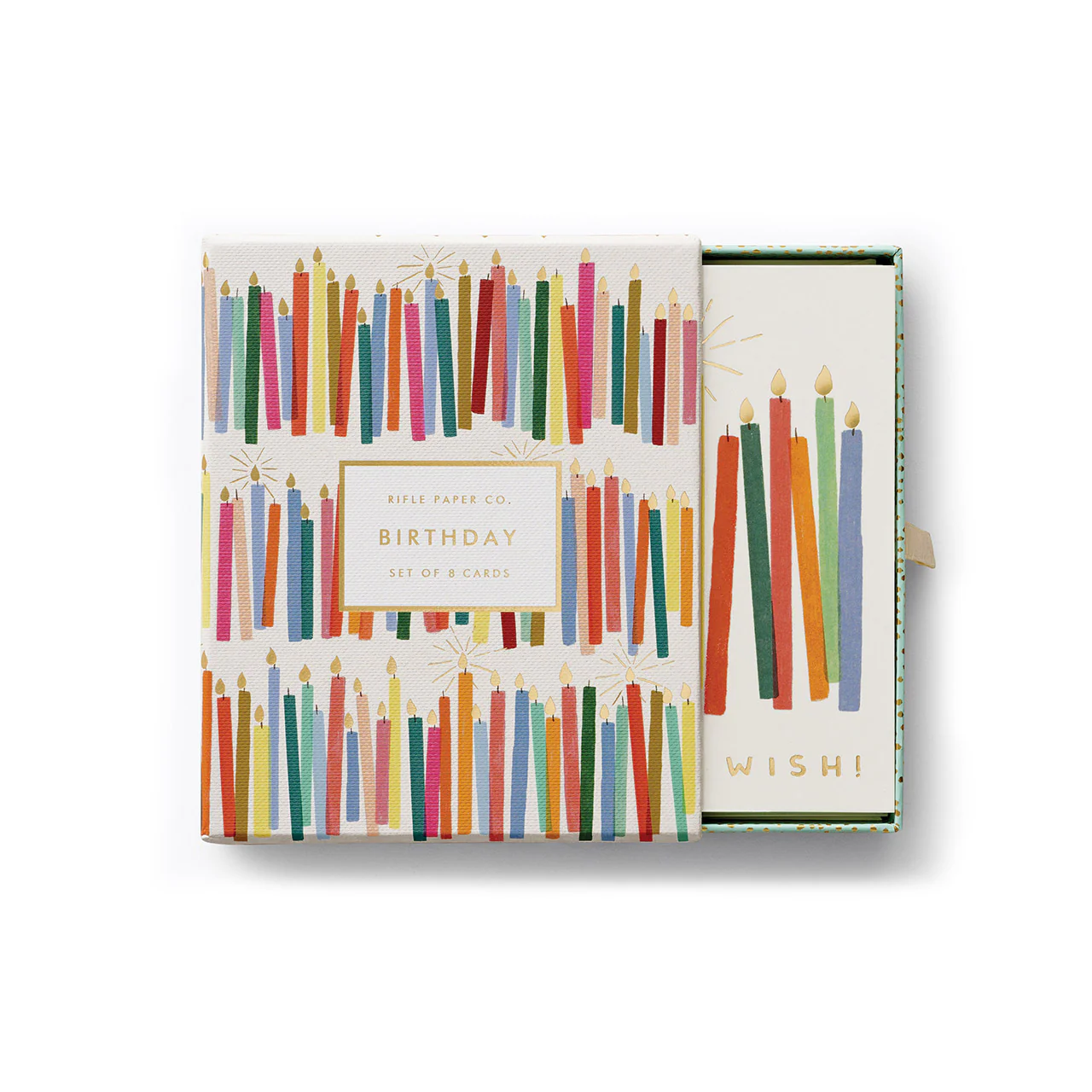 Birthday Candles Keepsake Card Box - Image 2