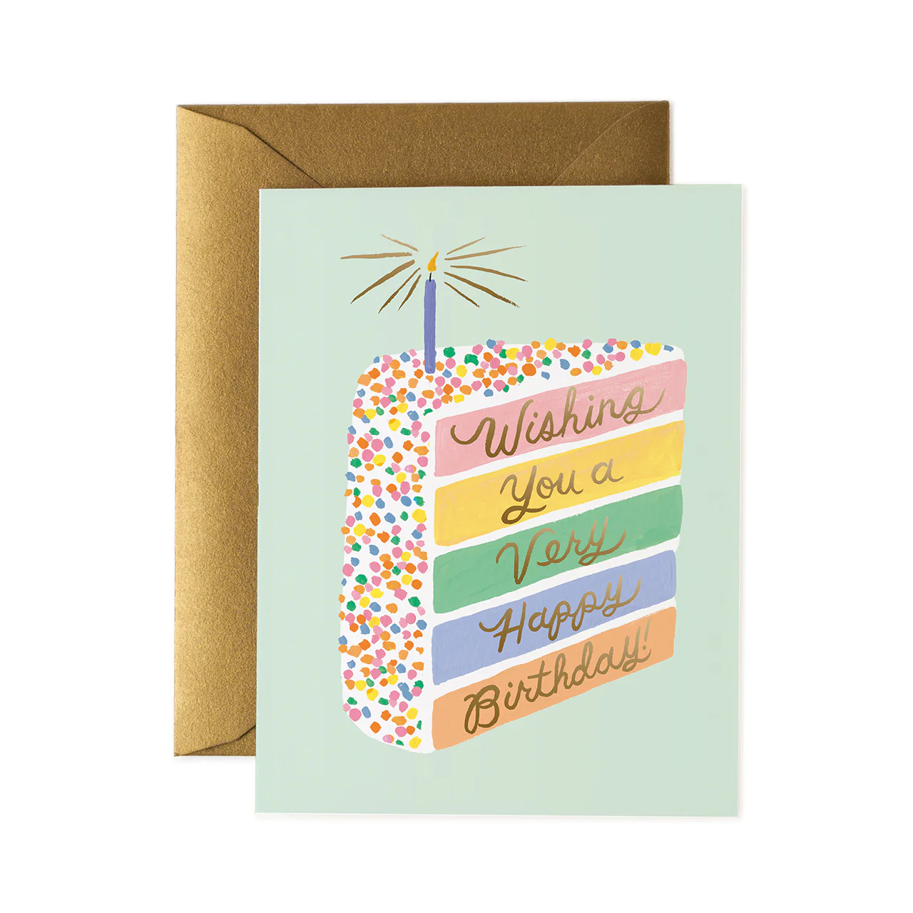 Cake Slice Birthday Greeting Card