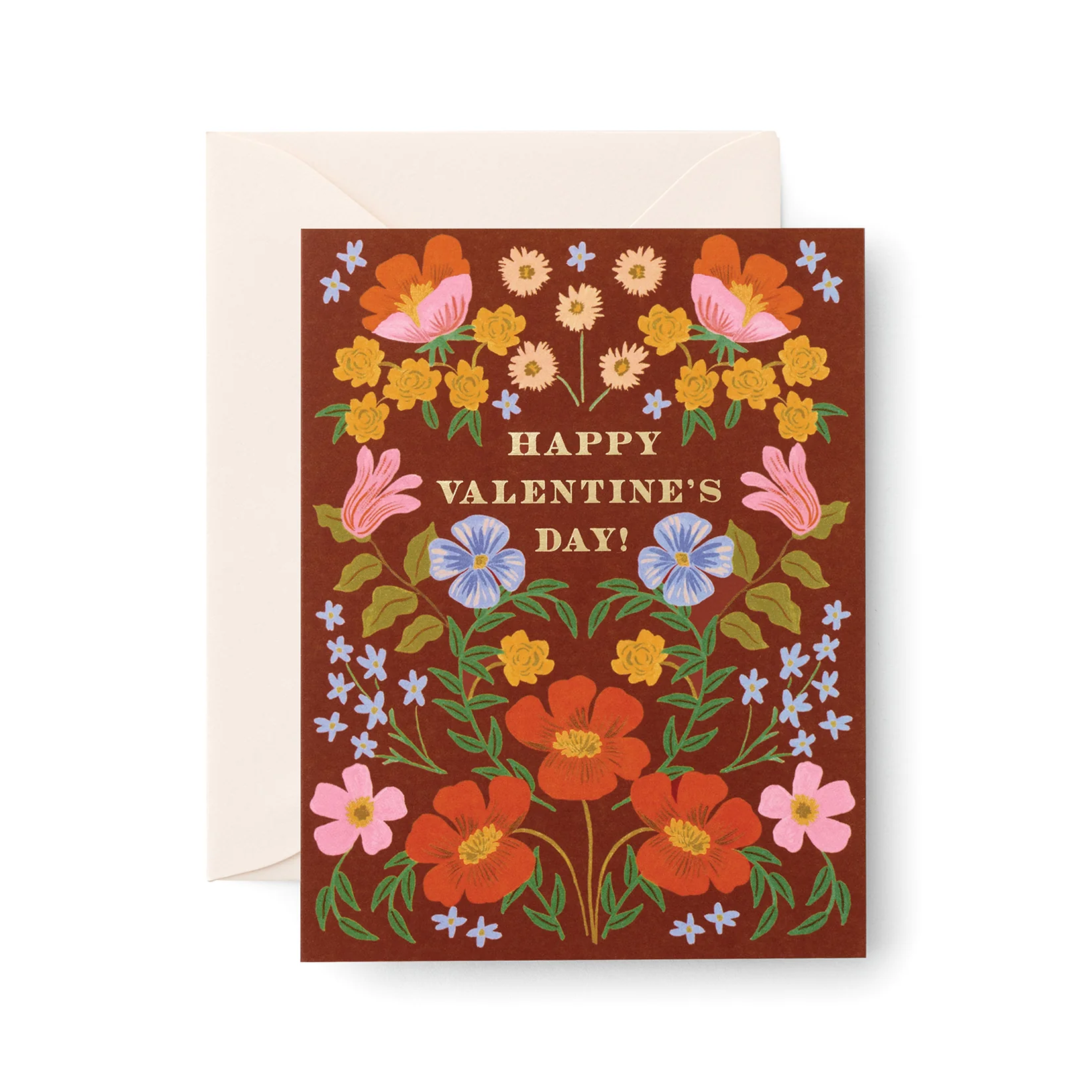Strawberry Fields Valentine Greeting Card