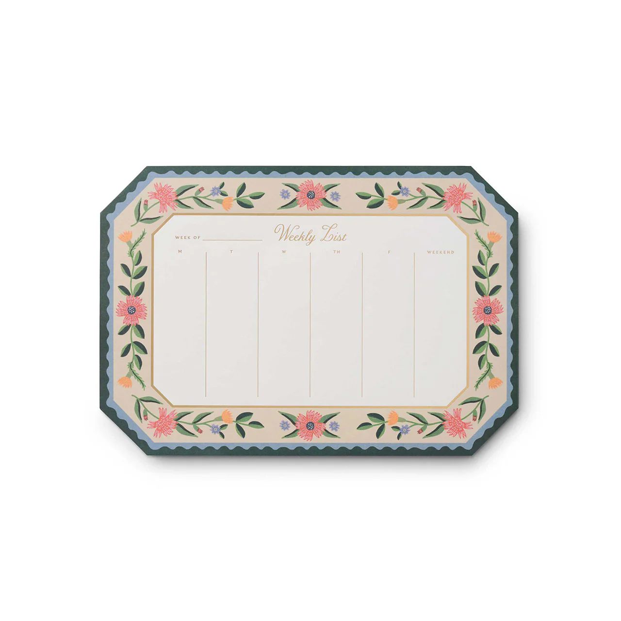 Aster Weekly Desk Pad