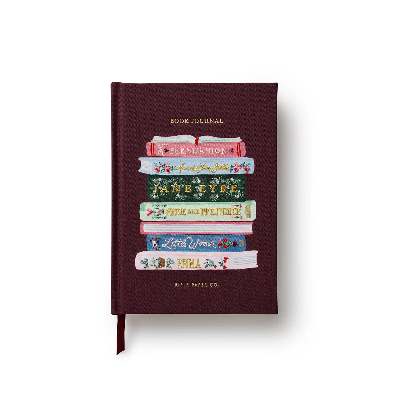 Ladies Night Embroidered Fabric Book Journal