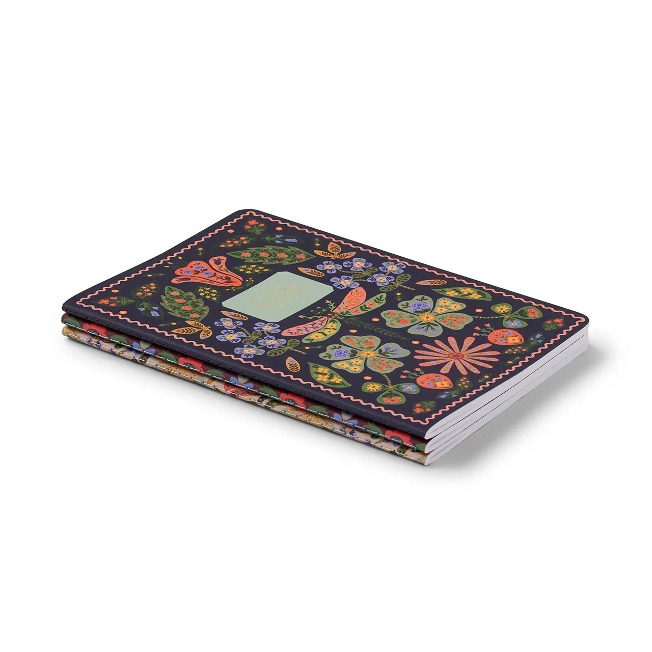 Posy Stitched Notebooks Set of 3 - Image 5