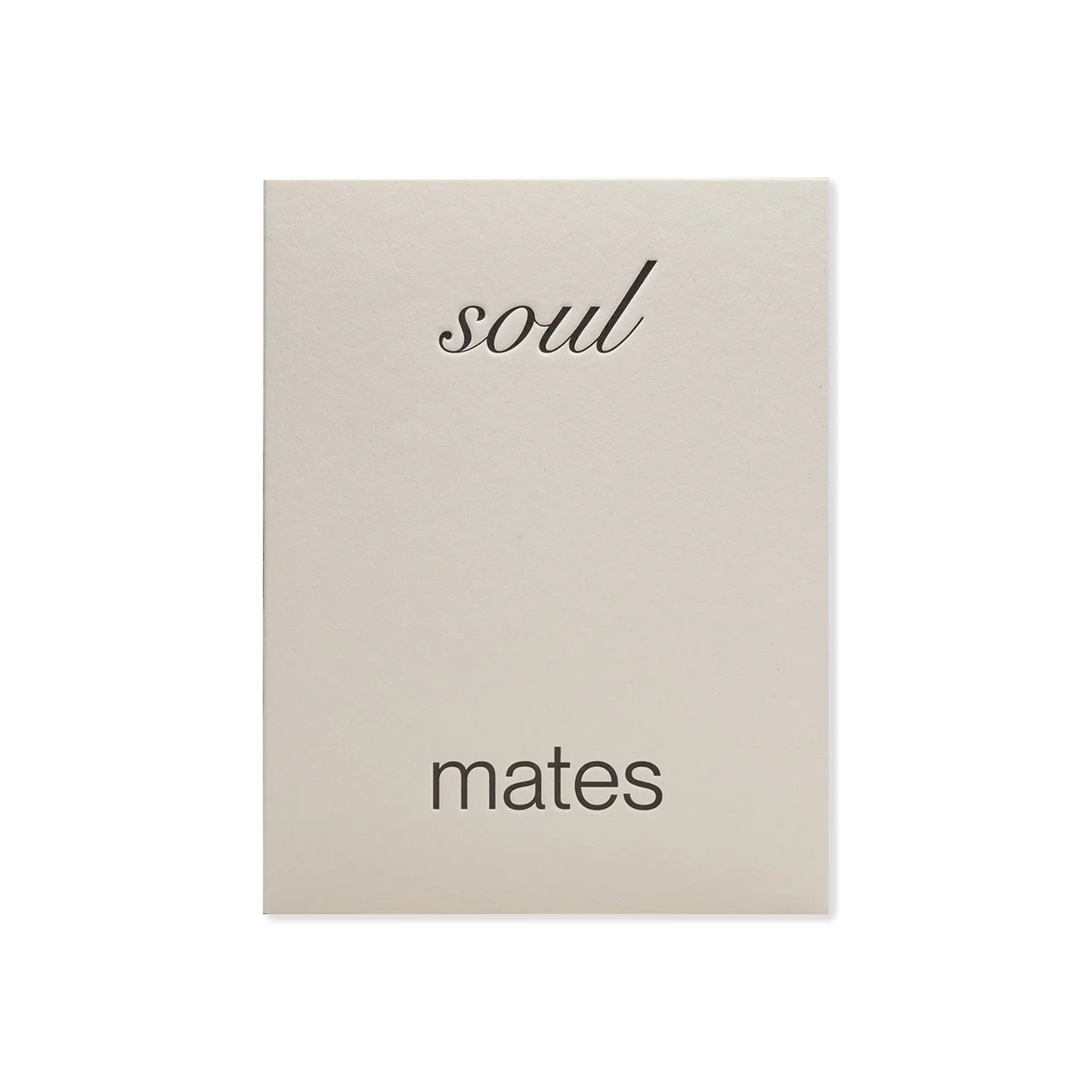 Soul Mates Greeting Card