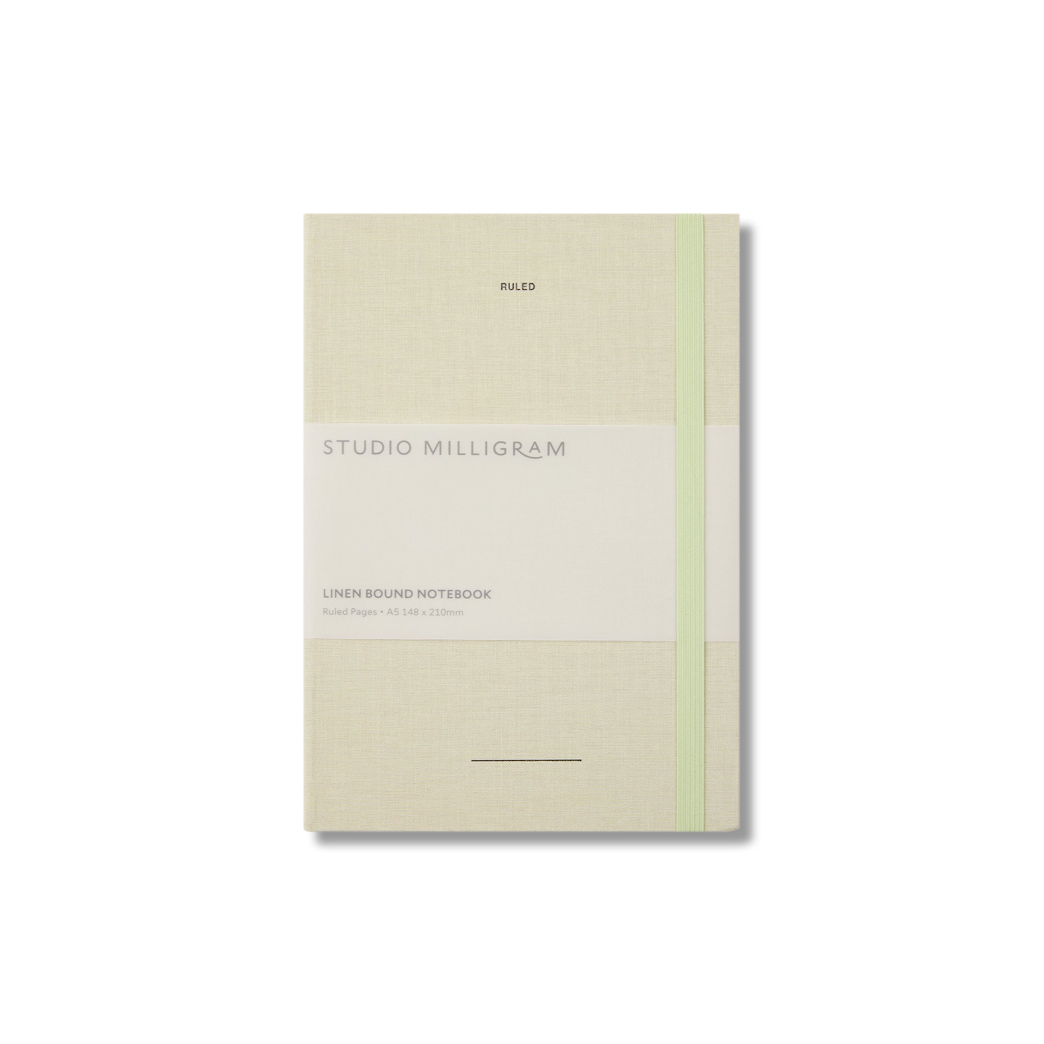 Linen Bound Notebook Ruled A5 - Image 5