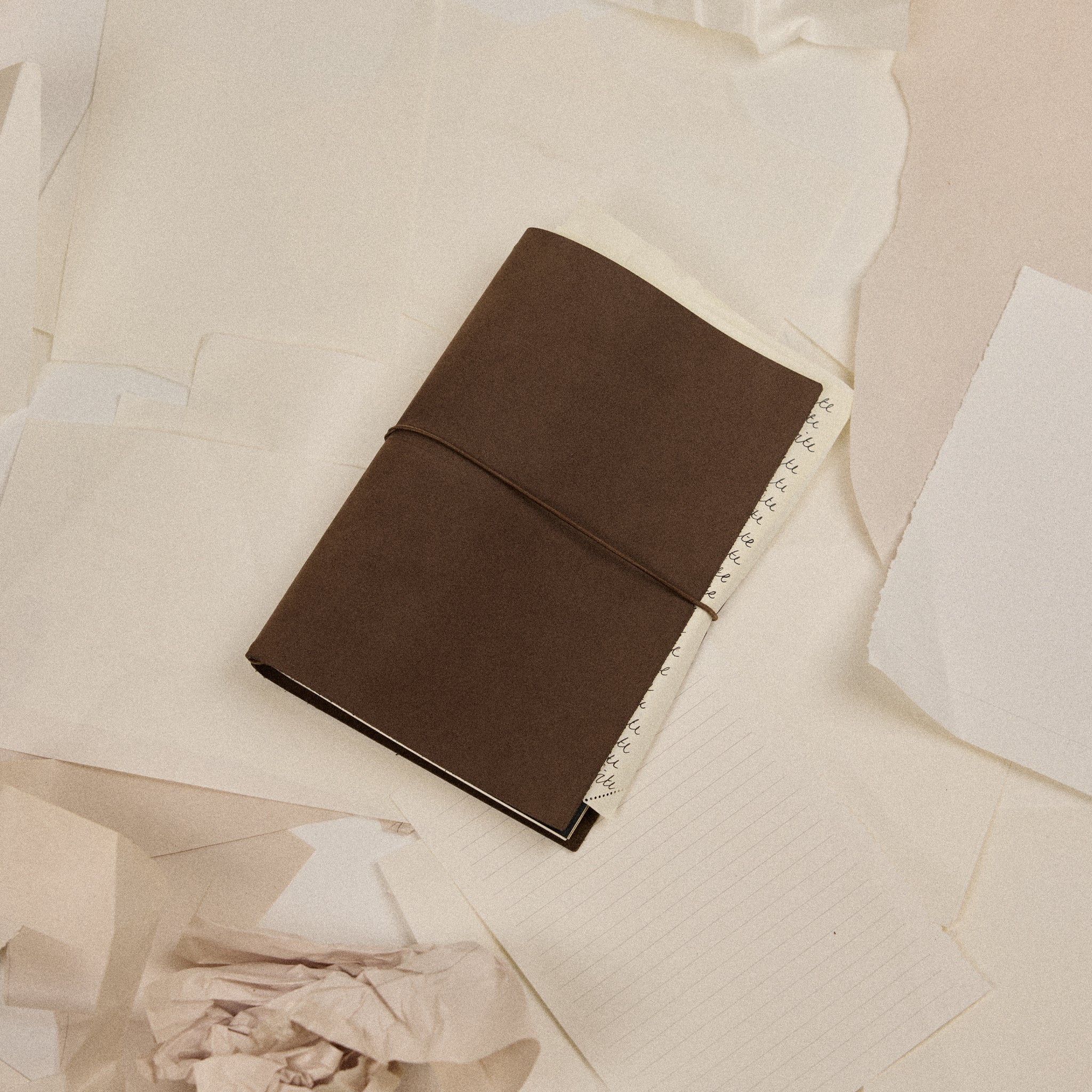 Nubuck Refillable Leather Journal Set - Image 2
