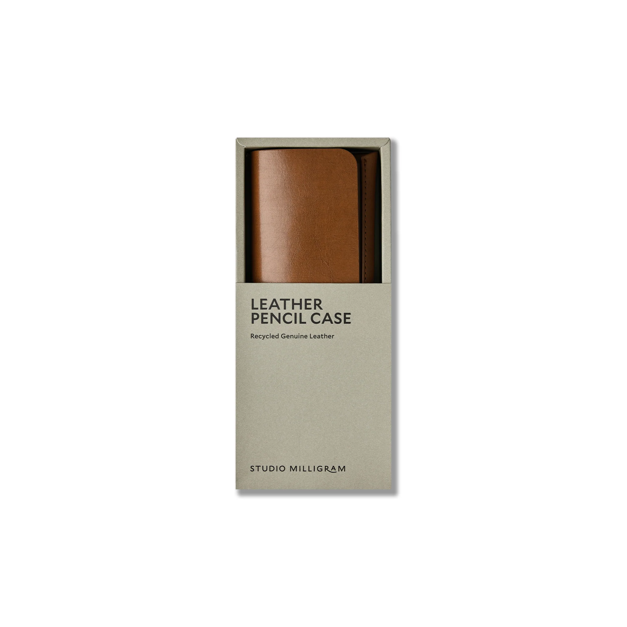Recycled Leather Pen Case - Image 12