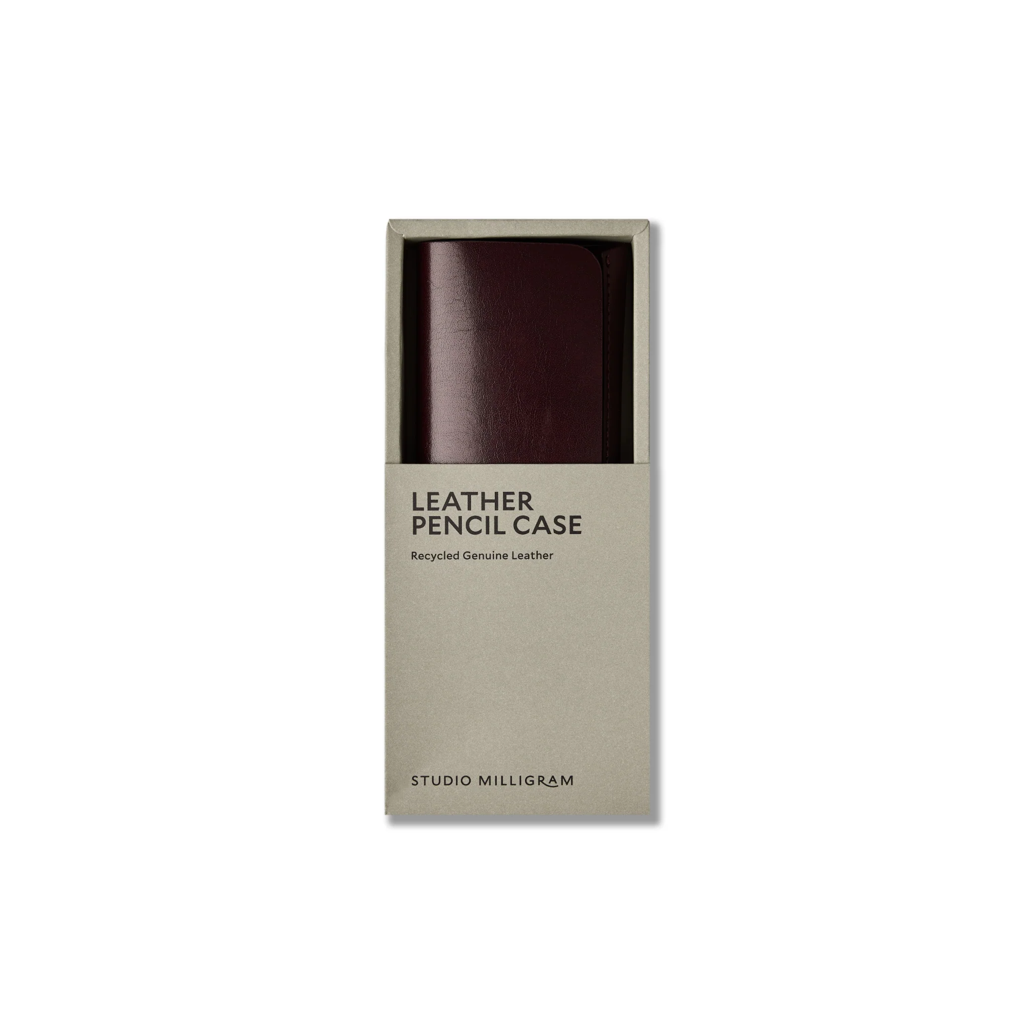 Recycled Leather Pen Case - Image 8
