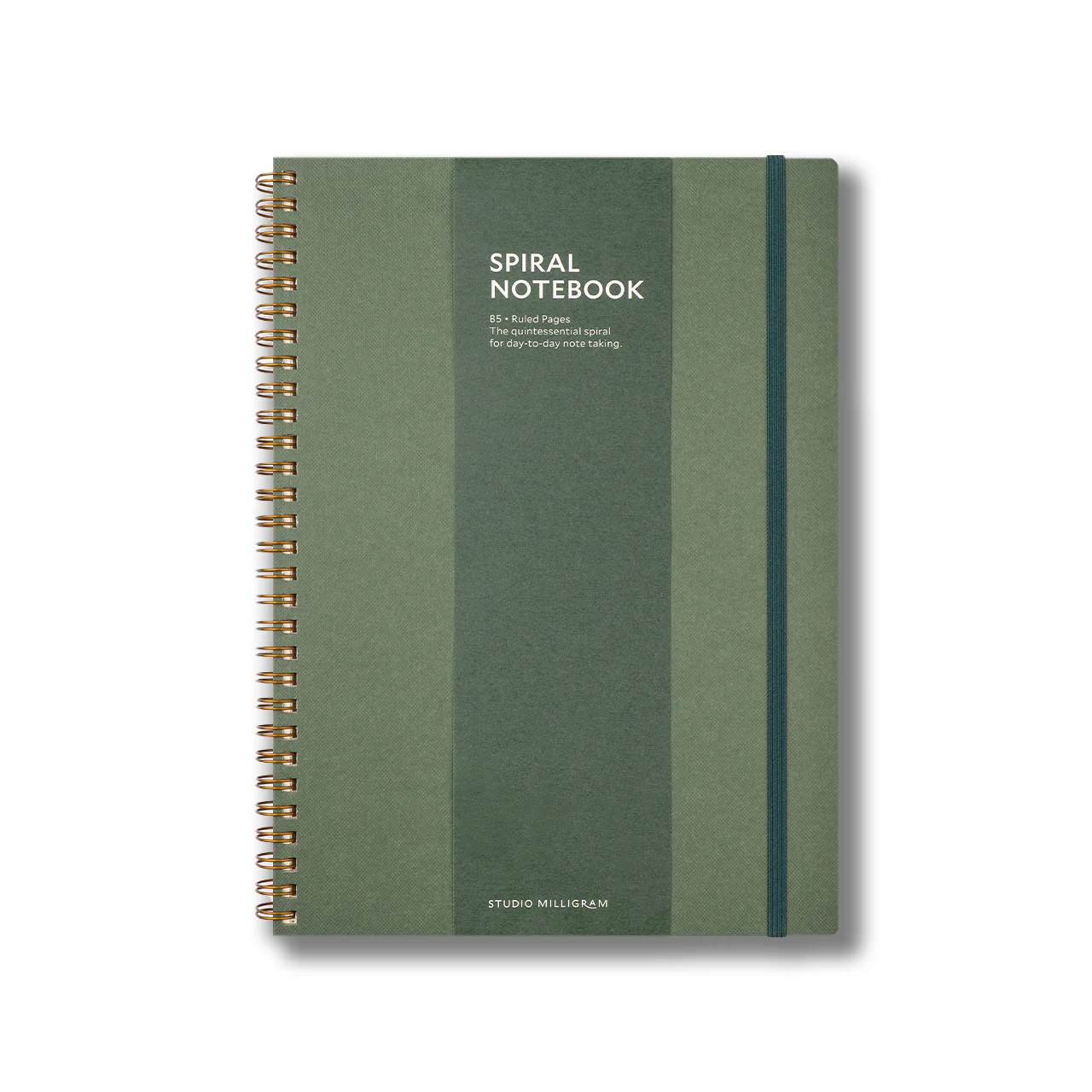 Spiral Bound Notebook Ruled B5 Forest - Image 2