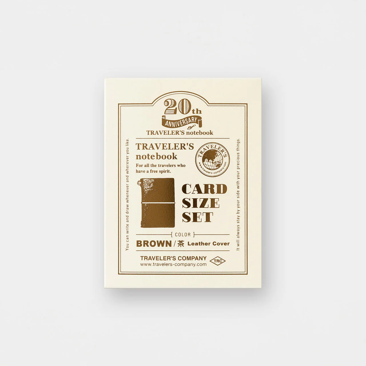 Traveler's Notebook 20th Ann. Card Size Set - Image 11