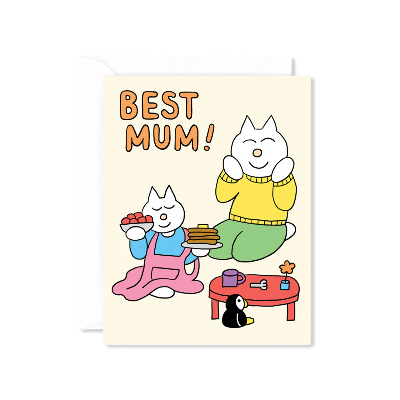Best Mum! Greeting Card