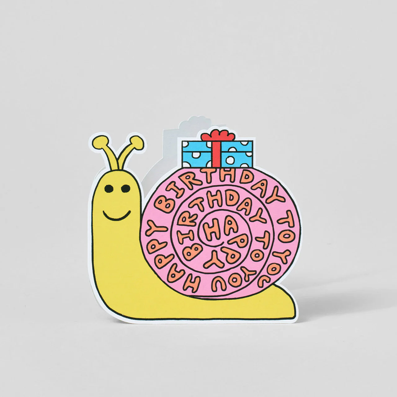 Birthday Snail Greeting Card - Image 2