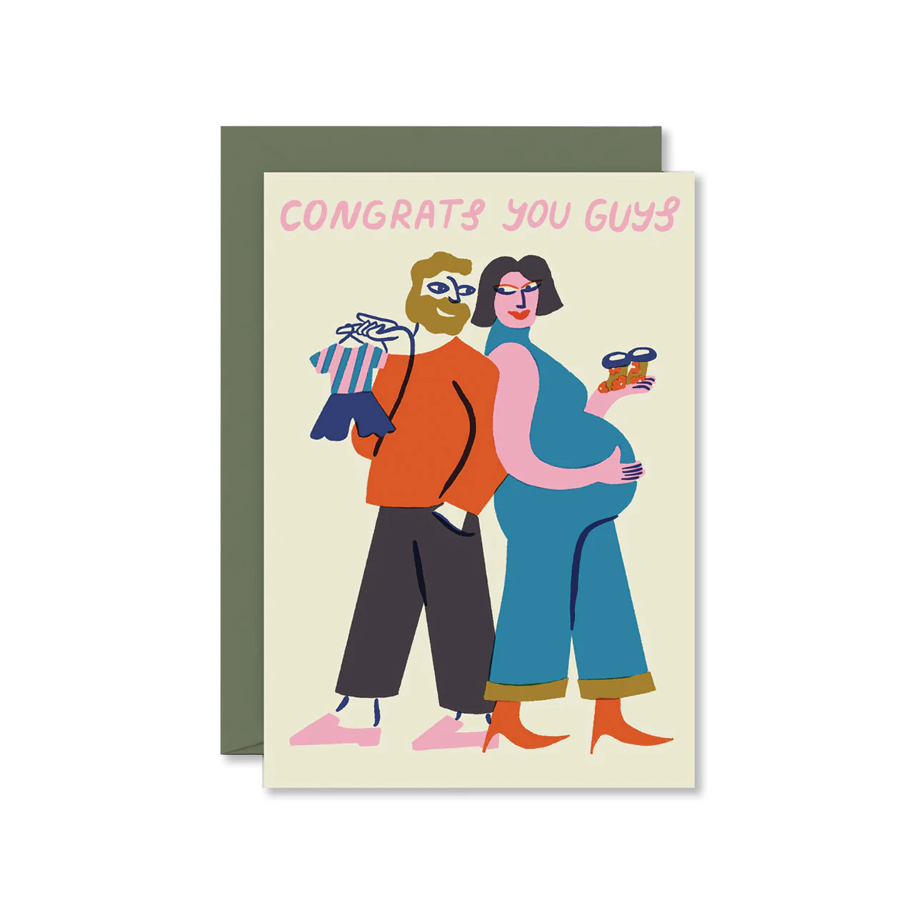 Congrats You Guys Greeting Card
