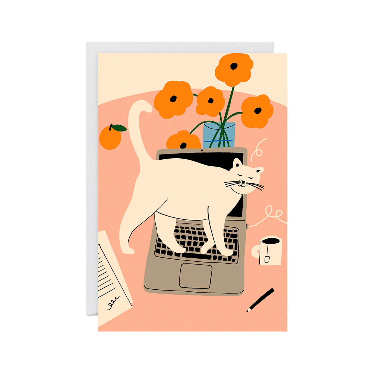Stop Working Greeting Card