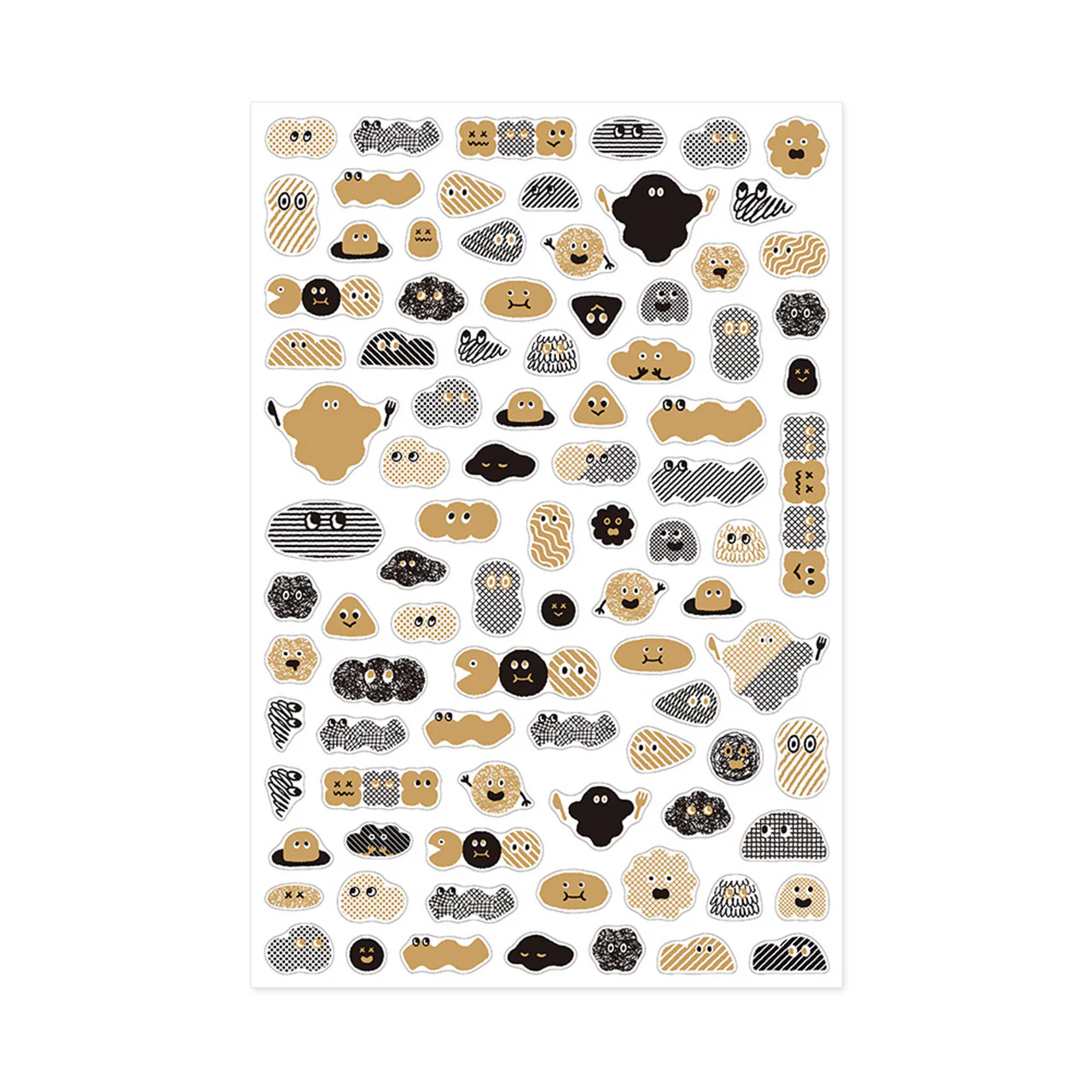 Camouflage Mini Monster Decorative Sticker Sheet - Image 2
