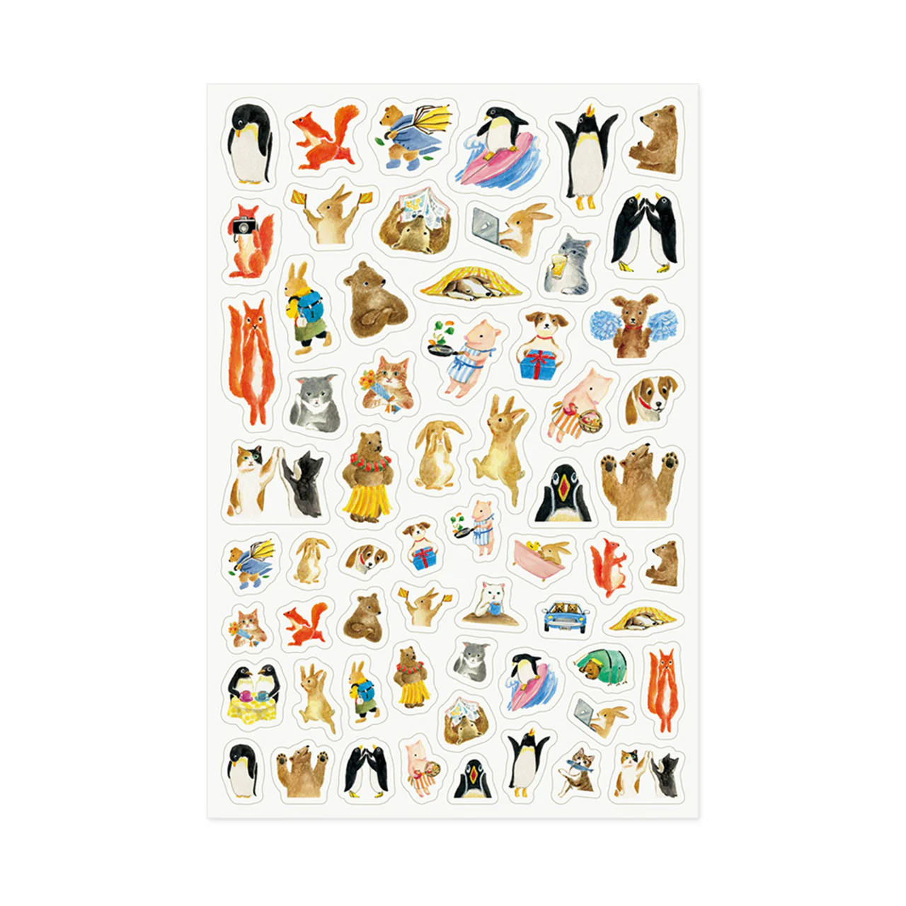 Animal Decoration Stickers Single Sheet - Image 2