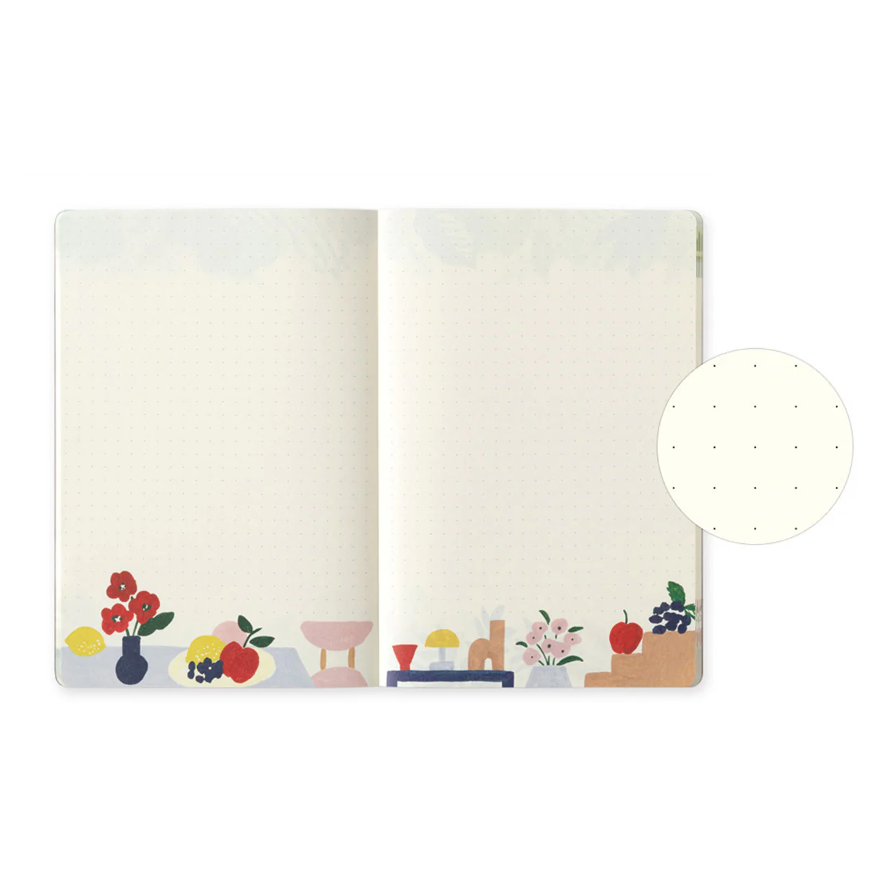 Textile Motif Notebook B6 - Image 3